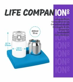 Ion8 Leak Proof Kids Stainless Steel Water Bottle, 13oz - Purple -Little Unicorn Store ion8 leak proof kids stainless steel water bottle 13oz purple 133