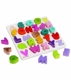 Janod I Wood Alphabet Puzzle
