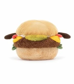 Jellycat Amuseable Burger, 5" -Little Unicorn Store jellycat amuseable burger 5 8