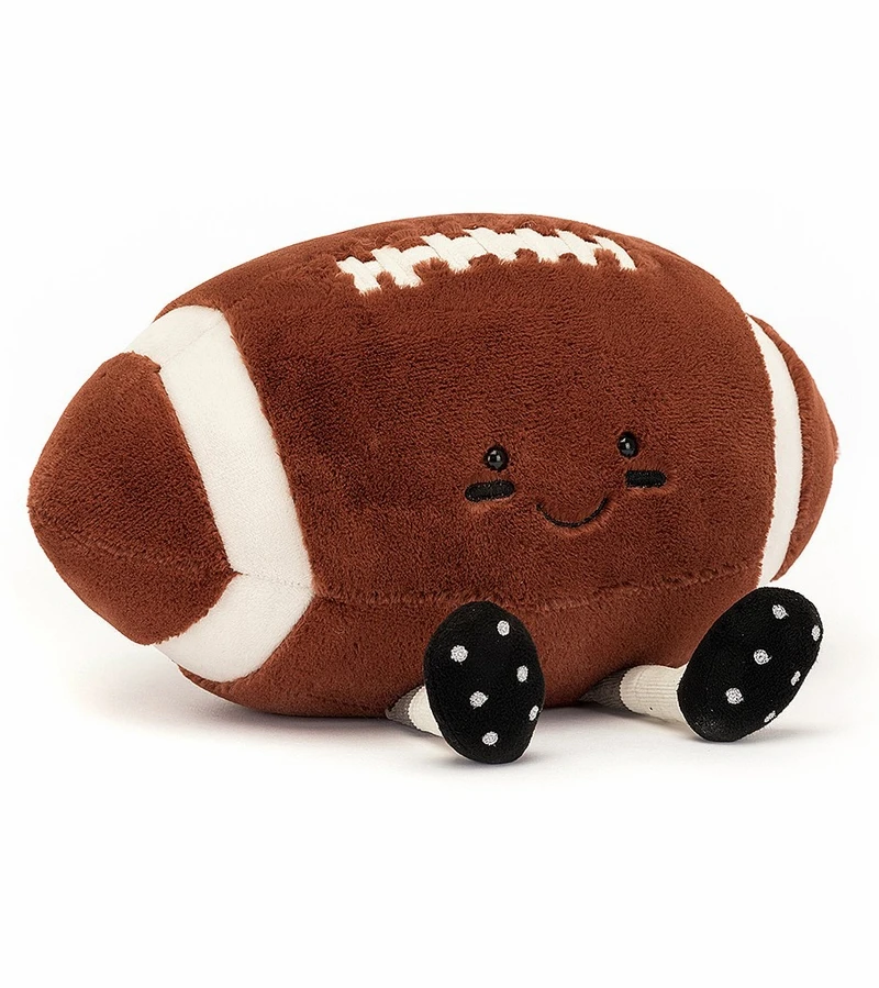 Jellycat Amuseable Sports Football, 11" 3 Jellycat Amuseable Sports Football, 11"