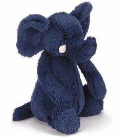 Jellycat Bashful Blue Elephant, 7"
