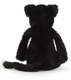 Jellycat Bashful Cat In Black & White, 12" -Little Unicorn Store jellycat bashful cat in black white 12 121