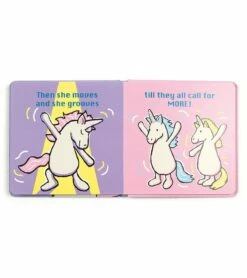 Jellycat Una The Unicorn Who Loves To Dance Book -Little Unicorn Store jellycat una the unicorn who loves to dance book 84