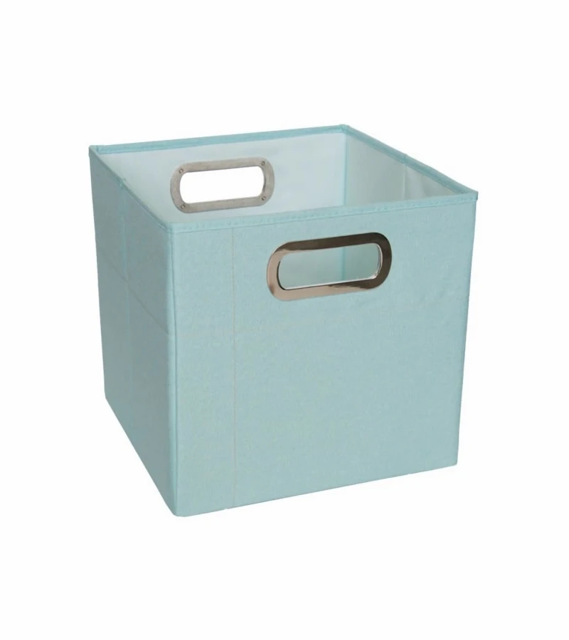 JJ Cole Storage Box 11" - Blue Heather 3 JJ Cole Storage Box 11" - Blue Heather