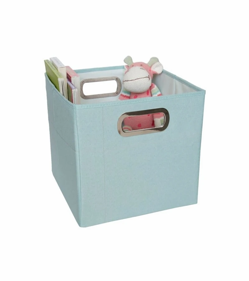 JJ Cole Storage Box 11" - Blue Heather 4 JJ Cole Storage Box 11" - Blue Heather - Image 2