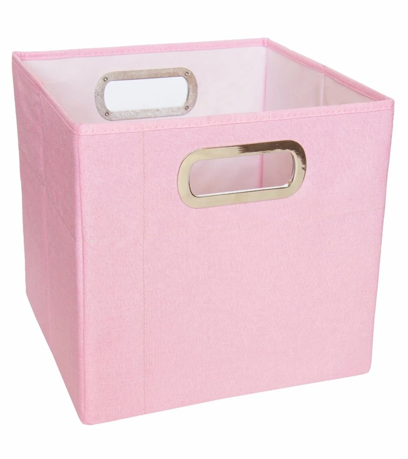 JJ Cole Storage Box 11" - Pink Heather 3 JJ Cole Storage Box 11" - Pink Heather