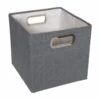 JJ Cole Storage Box 11" - Slate Heather