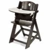 Keekaroo Height Right High Chair & Infant Insert - Espresso/Chocolate -Little Unicorn Store keekaroo height right high chair infant insert espresso chocolate 149