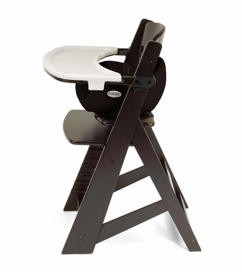 Keekaroo Height Right High Chair & Infant Insert - Espresso/Chocolate 4 Keekaroo Height Right High Chair & Infant Insert - Espresso/Chocolate - Image 2