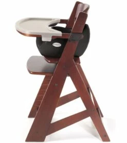 Keekaroo Height Right High Chair & Infant Insert - Mahogany / Black 5 Keekaroo Height Right High Chair & Infant Insert - Mahogany / Black -Little Unicorn Store keekaroo height right high chair infant insert mahogany black 110