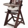 Keekaroo Height Right High Chair & Infant Insert - Mahogany / Vanilla 2 Keekaroo Height Right High Chair & Infant Insert - Mahogany / Vanilla -Little Unicorn Store keekaroo height right high chair infant insert mahogany vanilla 137