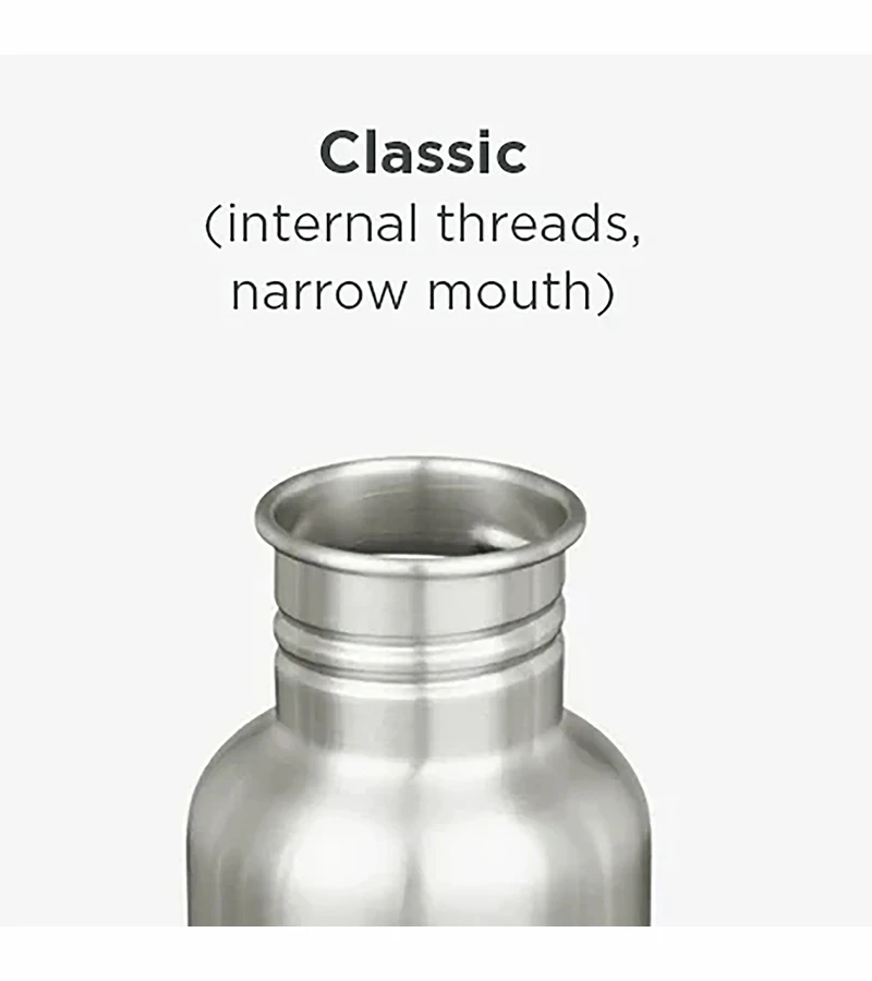 Klean Kanteen Classic Stainless Steel Bottle, 18 Oz - Retro Dot 4 Klean Kanteen Classic Stainless Steel Bottle, 18 Oz - Retro Dot - Image 2