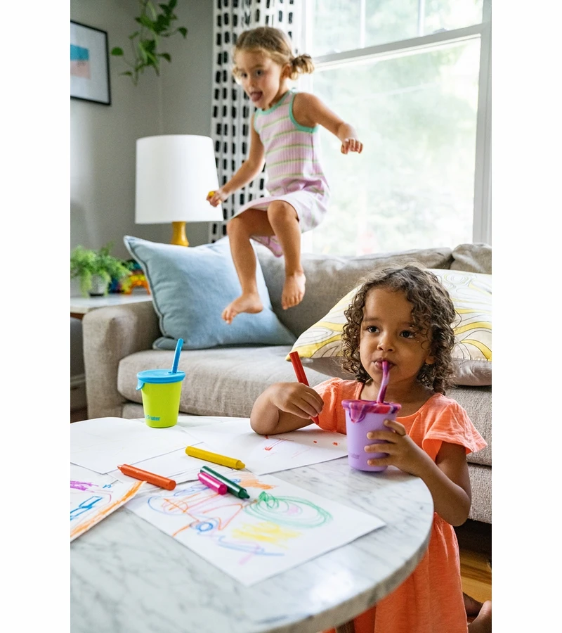 Klean Kanteen Kid Cup With Straw Lid, 10oz - Juicy Pear 5 Klean Kanteen Kid Cup With Straw Lid, 10oz - Juicy Pear - Image 3