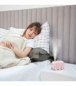 Kubbick Trozk Mini Train Humidifier - Pink -Little Unicorn Store kubbick trozk mini train humidifier pink 106