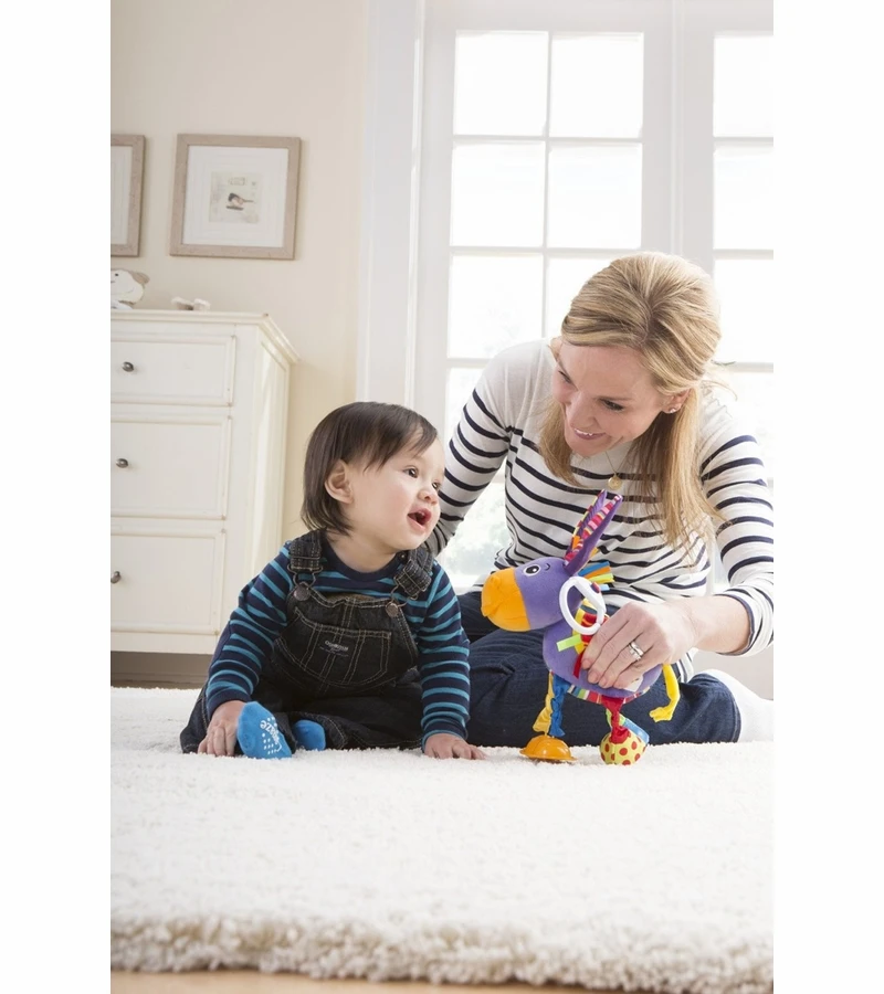 Lamaze Squeezy Donkey 6 Lamaze Squeezy Donkey - Image 4
