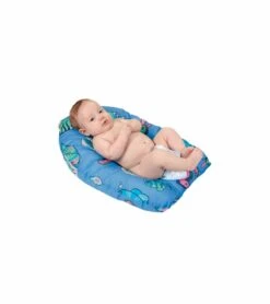 Leachco Safer Bather Infant Bath Pad In Blue Fish -Little Unicorn Store leachco safer bather infant bath pad in blue fish 116