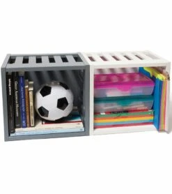 Lipper International Wooden Storage Crate - Grey -Little Unicorn Store lipper international wooden storage crate grey 113