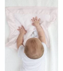 Little Unicorn Store -Little Unicorn Store little giraffe chenille blanky pink 79