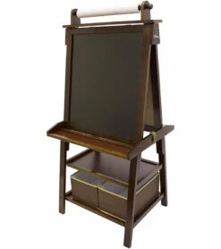 Little Partners Deluxe Learn 'N Play Art Center Easel - Espresso -Little Unicorn Store little partners deluxe learn n play art center easel espresso 102