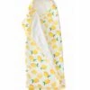 Little Unicorn Cotton Big Kid Hooded Towel - Lemon -Little Unicorn Store little unicorn cotton big kid hooded towel lemon 103