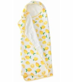 Little Unicorn Cotton Big Kid Hooded Towel - Lemon
