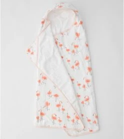 Little Unicorn Cotton Big Kid Hooded Towel - Pink Ladies