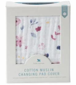 Little Unicorn Cotton Muslin Changing Pad Cover - Fairy Garden -Little Unicorn Store little unicorn cotton muslin changing pad cover fairy garden 133