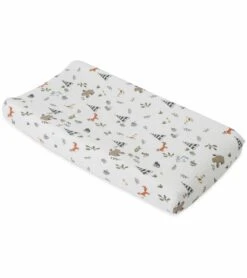 Little Unicorn Cotton Muslin Changing Pad Cover - Forest Friends