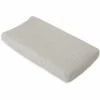 Little Unicorn Cotton Muslin Changing Pad Cover - Grey Stripe