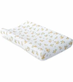 Little Unicorn Cotton Muslin Changing Pad Cover - Yellow Rose