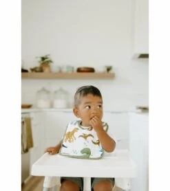 Little Unicorn Cotton Muslin Classic Bib 3 Pack - Dino Friends 2 Set -Little Unicorn Store little unicorn cotton muslin classic bib 3 pack dino friends 2 set 146