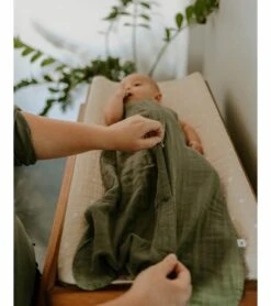 Little Unicorn Cotton Muslin Sleep Bag, Small - Fern -Little Unicorn Store little unicorn cotton muslin sleep bag small fern 145