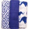 Little Unicorn Cotton Muslin Swaddle 3-Pack - Indie Elephant -Little Unicorn Store little unicorn cotton muslin swaddle 3 pack indie elephant 229