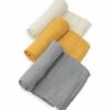 Little Unicorn Cotton Muslin Swaddle 3 Pack - Mustard Set -Little Unicorn Store little unicorn cotton muslin swaddle 3 pack mustard set 131