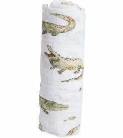 Little Unicorn Cotton Muslin Swaddle - Gators