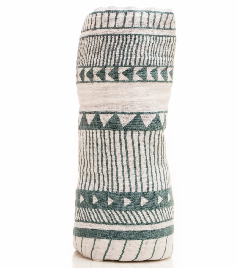 Little Unicorn Cotton Muslin Swaddle - Santa Fe 3 Little Unicorn Cotton Muslin Swaddle - Santa Fe