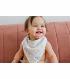 Little Unicorn Deluxe Muslin Reversible Bandana Bib - Rainbows & Raindrops 11 Little Unicorn Deluxe Muslin Reversible Bandana Bib - Rainbows & Raindrops -Little Unicorn Store little unicorn deluxe muslin reversible bandana bib rainbows raindrops 134