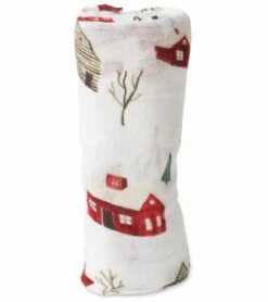 Little Unicorn Deluxe Muslin Swaddle - Winter Village