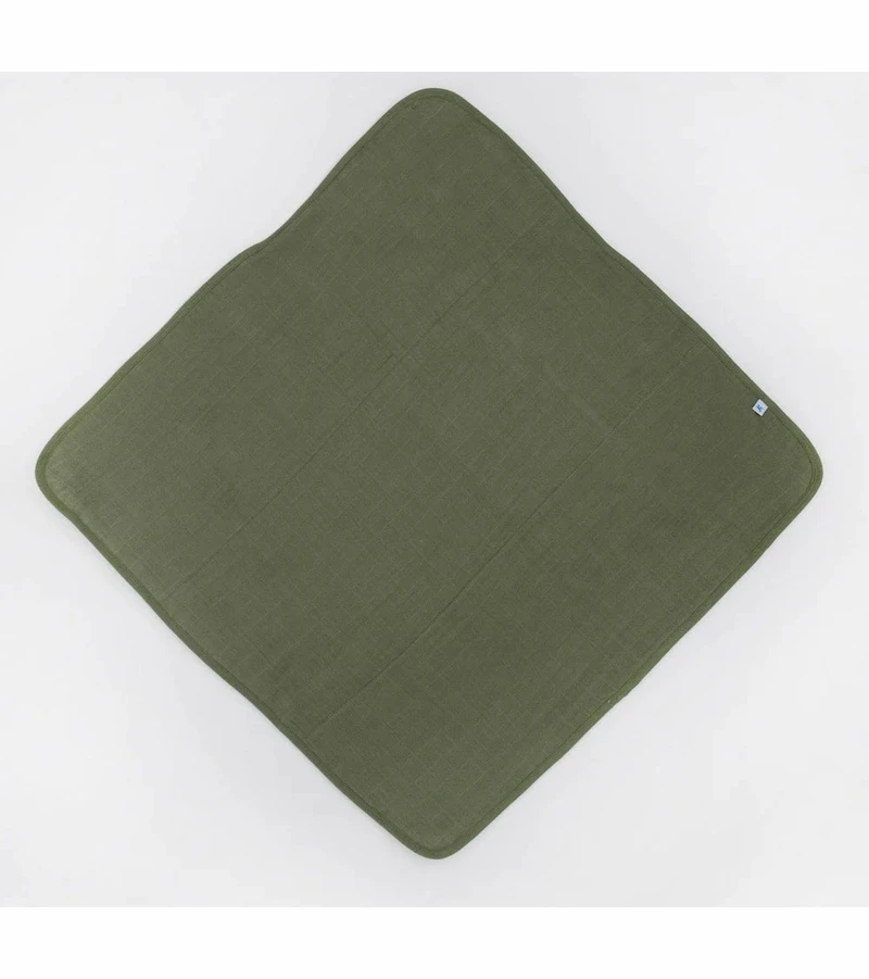 Little Unicorn Infant Hooded Towel - Fern 5 Little Unicorn Infant Hooded Towel - Fern - Image 3