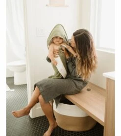 Little Unicorn Infant Hooded Towel - Fern 9 Little Unicorn Infant Hooded Towel - Fern -Little Unicorn Store little unicorn infant hooded towel fern 81