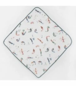Little Unicorn Infant Hooded Towel - Mermaids -Little Unicorn Store little unicorn infant hooded towel mermaids 81