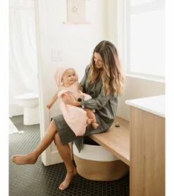 Little Unicorn Infant Hooded Towel - Rose Petal -Little Unicorn Store little unicorn infant hooded towel rose petal 88