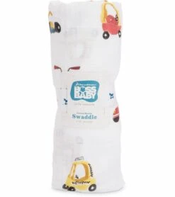 Little Unicorn + The Boss Baby Cotton Muslin Swaddle - Transportation