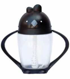 Lollaland Lollacup Infant & Toddler Straw Cup - Black