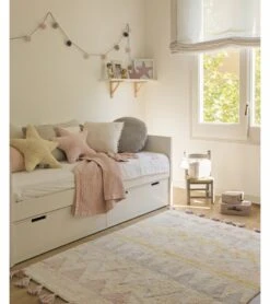 Lorena Canals Azteca Rug - Natural/Vintage Nude (4' 8" X 6' 7") 10 Lorena Canals Azteca Rug - Natural/Vintage Nude (4' 8" X 6' 7") -Little Unicorn Store lorena canals azteca rug natural vintage nude 4 8 x 6 7 189