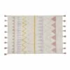 Lorena Canals Azteca Rug - Natural/Vintage Nude (4' X 5' 3") -Little Unicorn Store lorena canals azteca rug natural vintage nude 4 x 5 3 144