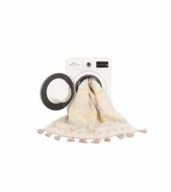 Lorena Canals Azteca Rug - Natural/Vintage Nude (4' X 5' 3") -Little Unicorn Store lorena canals azteca rug natural vintage nude 4 x 5 3 148