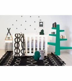 Lorena Canals Bereber Rug - Black (4' 8" X 6' 7") -Little Unicorn Store lorena canals bereber rug black 4 8 x 6 7 243