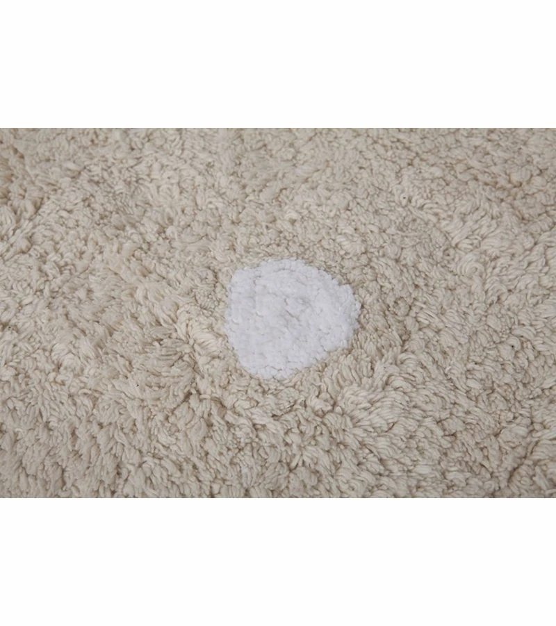 Lorena Canals Biscuit Rug - Beige (4' X 5' 3") 4 Lorena Canals Biscuit Rug - Beige (4' X 5' 3") - Image 2