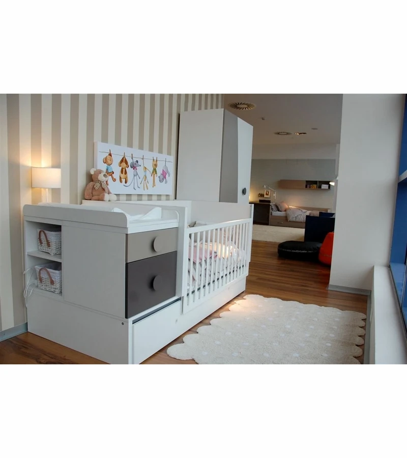 Lorena Canals Biscuit Rug - Beige (4' X 5' 3") 7 Lorena Canals Biscuit Rug - Beige (4' X 5' 3") - Image 5